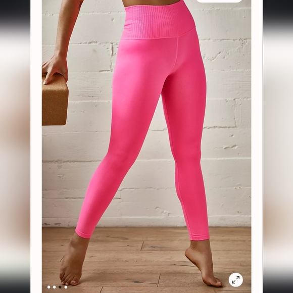 Free People Pants - Free People Movement High Rise 7/8 Length Good Karma Leggings